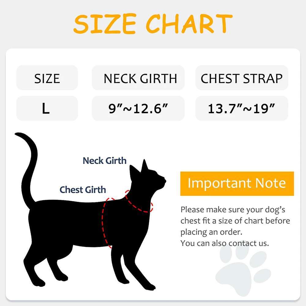 Nylon Tactical Cat Harness Cloth For Walking Escape Proodjustable Soft Mesh Pet Vest,Large Adult Cats Chest Clothes&Small Dog