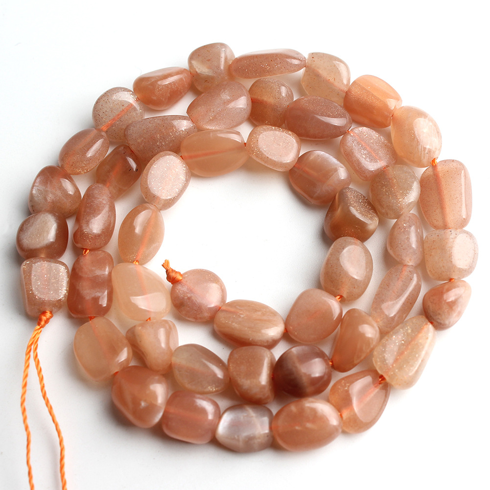 Handcrafted Gemstone Bead Kit - 45 Piece Variety Pack Featuring Natural Stone Colors from 6-8mm Ideal for Custom Earrings, Necklaces & More