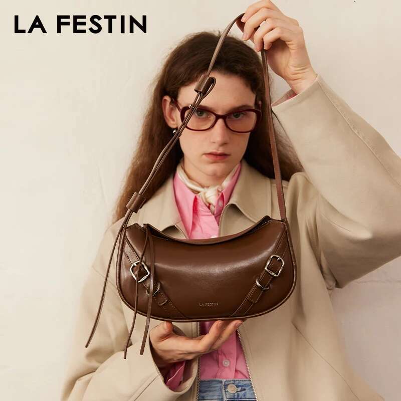 LA FESTIN Original Handbags Women 2024 New Trend Shoulder Bag Fashion Designer Cross Body Female Handle Bags