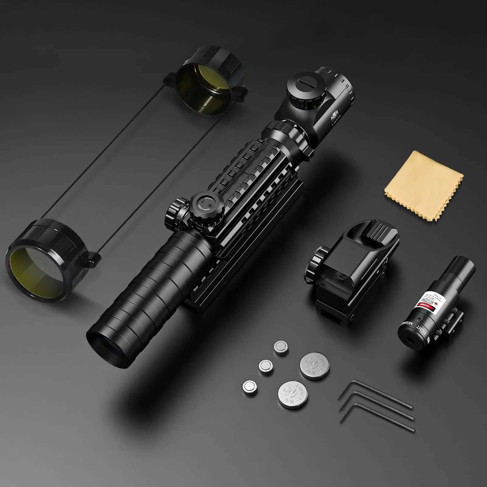 MidTen 3-9x32 range combination dual illumination optical 4 holographic retina red green dot visual laser illumination X250317