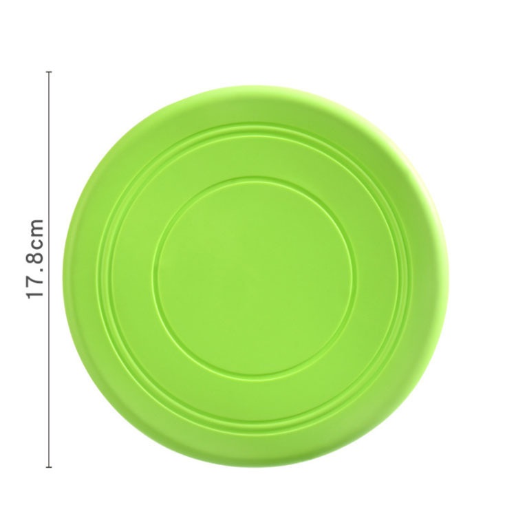 Kids Flying Disc Toy Outdoor Playing Lawn Game Disk Flyer for Kindergarten Teaching Soft Silicone Colorful Frisbee