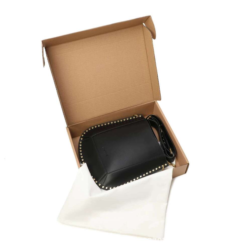 Retro Rivet Nail Genuine Leather Shoulder Crossbody Personalized IM OSKAN SACS Women Bag With Custom