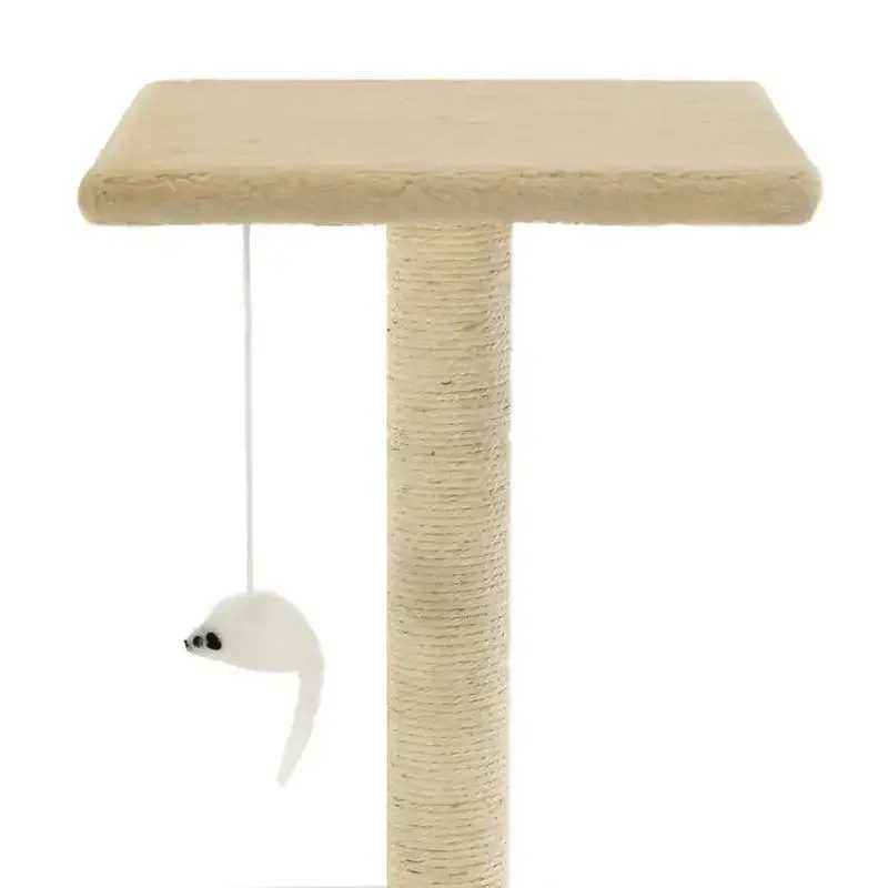 Cat Furniture Scratchers Hot Sale And High Quality Manufacturer Plush Cat Tree Large Climbing Frame Scratcher Components Wood Cat Tree House Tower
