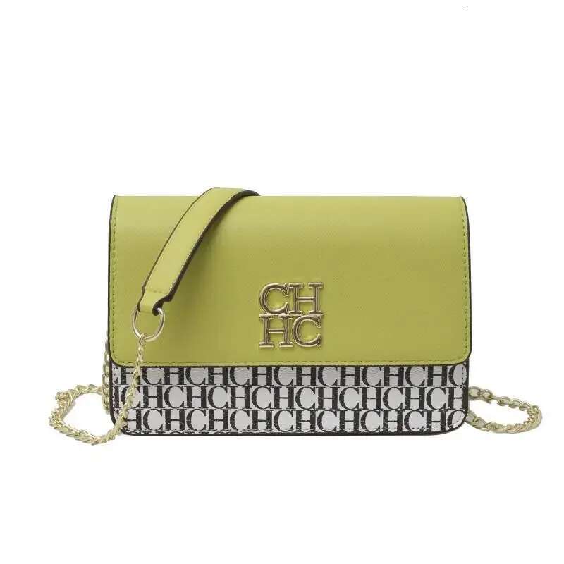 CH Pure Color Design Classic Crossbody Fashion Brand hot Multi Emed Handbag Ladies Shoulder Bag