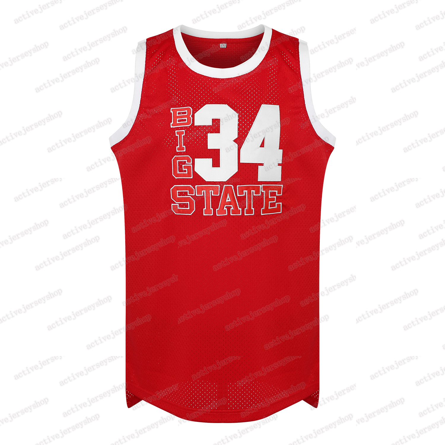 Jesus Shuttlesworth # 34 Lincoln High School Basketball jersey 90s Hip Hop Costume Party Men He Got Game Movie jersey