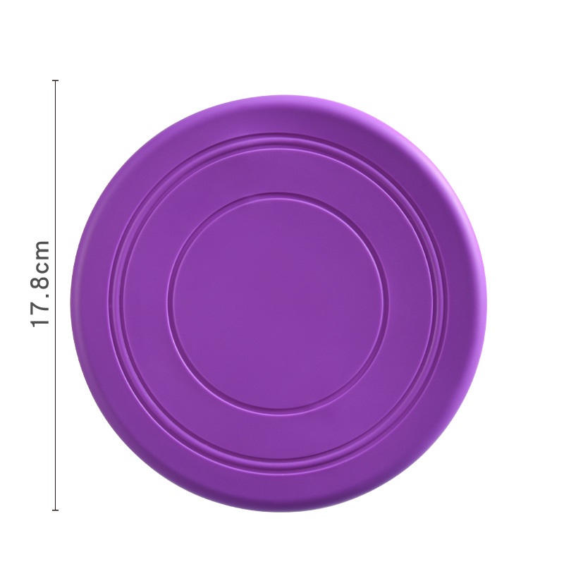 Pet Toy Dog Frisbee Pet Interactive Training Frisbee Floating Water Biting Soft Frisbee Pet