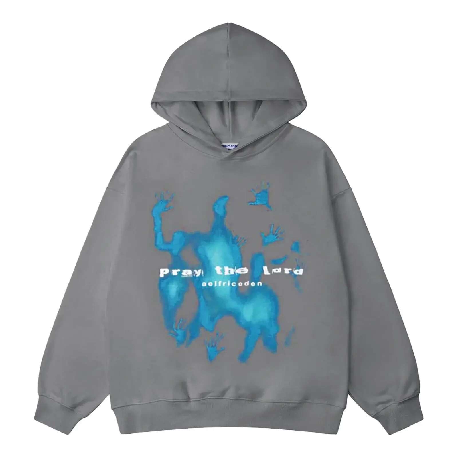 Designer Hoodie Aelfric Eden Pattern Hoodie Retro Printed Fashionable Hoodie Sweatshirt Casual Oversized Long Sleeved Street Wear Hoodie Pullover