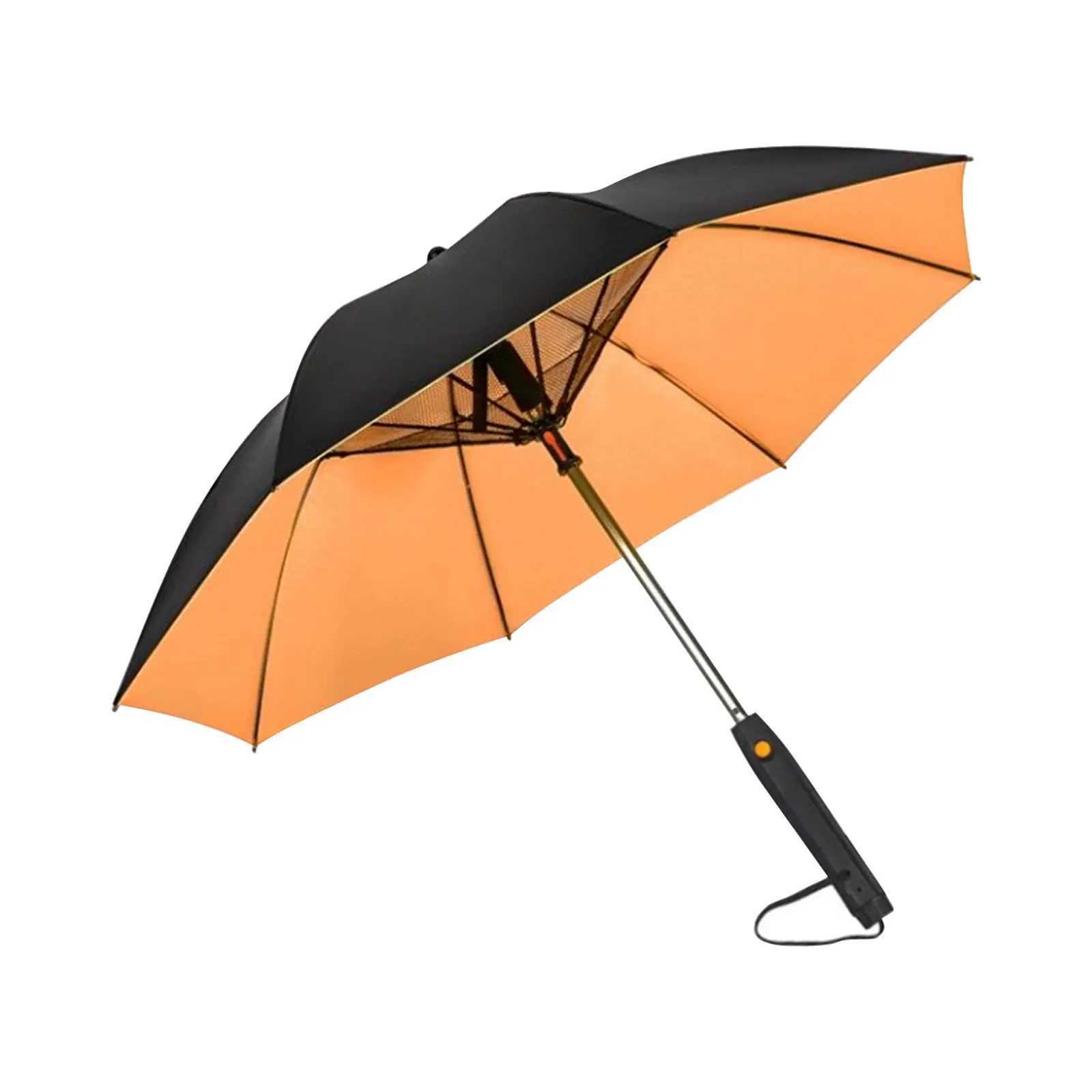 Umbrella With Fan And Mist Spray Uv Blocking Umbrella With Fan USB 2024 New Rechargeable Sun Umbrella Cool Umbrella With FanC250317