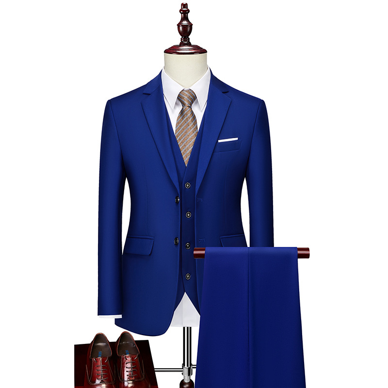 H649 Men's solid color suits business jackets professional clothing