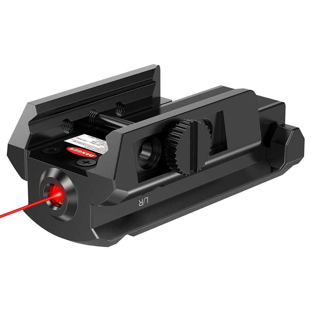 Compact 1042 charging laser sight with red/blue built-in lithium battery compatible with sports and outdoor use X250317