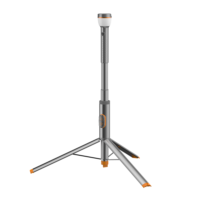 Magnetic Telescopic LED Work Light with Remote Switch - Suitable for Camping, Fishing, and Hiking