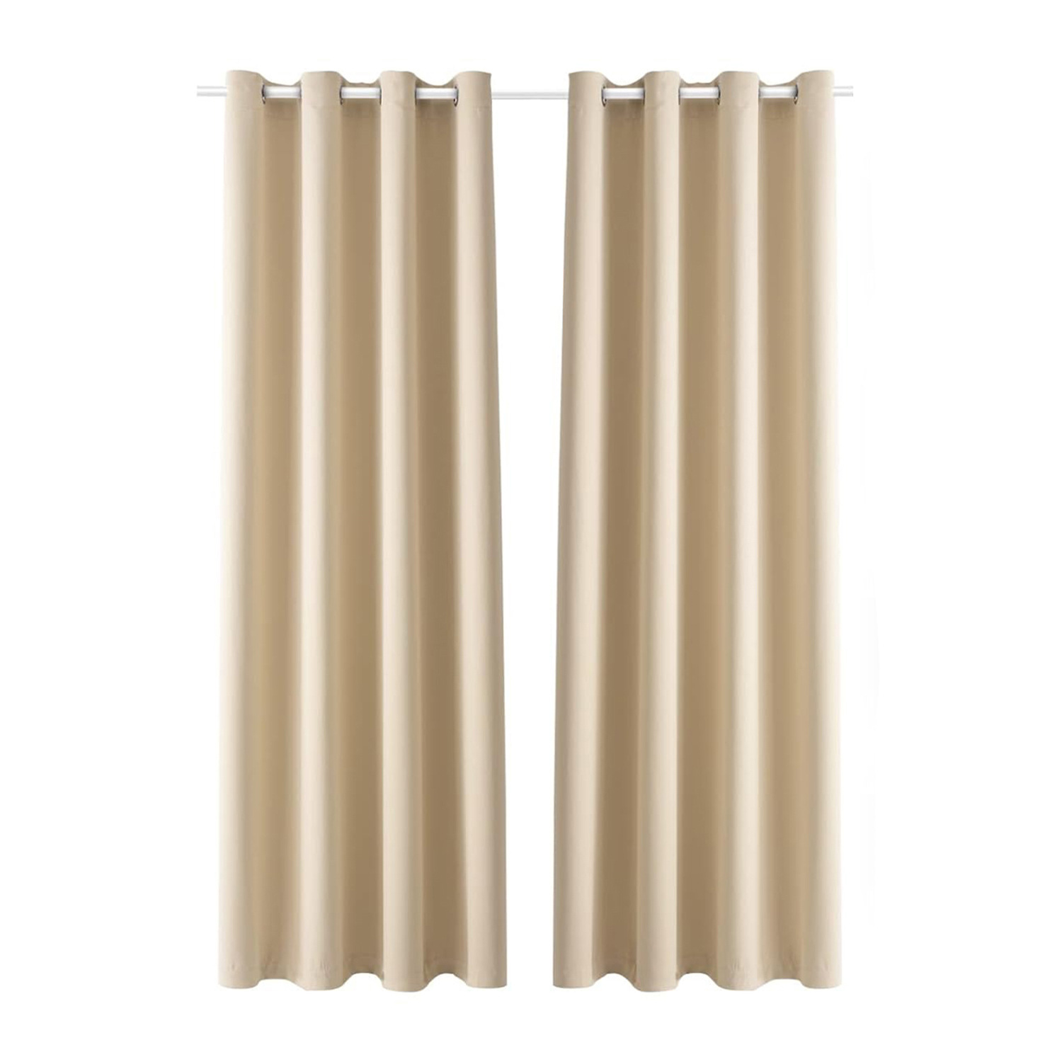 C349 Anti-mildew and waterproof high-precision outdoor curtain finished product single row perforated pavilion garden sunshade windproof