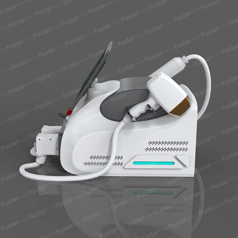 808 Laser Hair Removal Machine 2 in 1 Tattoo Removal instrument 808nm Diode Laser Ice 808nm Lazer Laser Diodo Depilacion Titanium Medical beauty equip