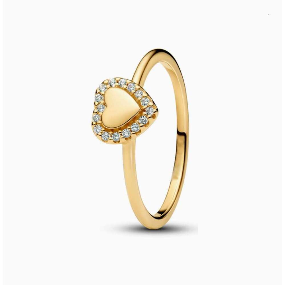 2025 New Valentine's Day Anniversary Red Bow Rings Hot Sale 925 Sterling Silver Round Ring With Colorful Crystal Heart Rings For Women Birthday G