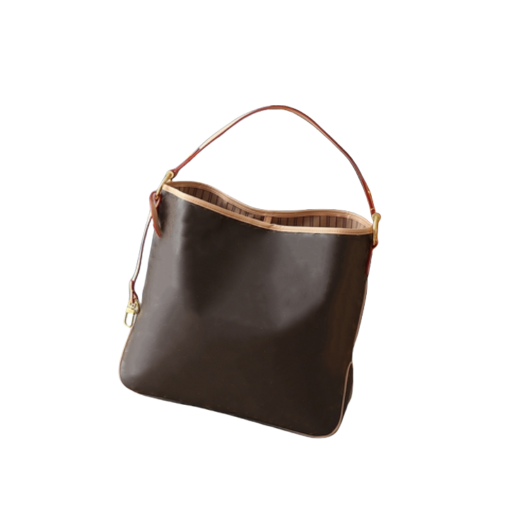 High quality Designer Woman shoulder bag handbag purse tote classic flowers checkers grid damier fashion bucket