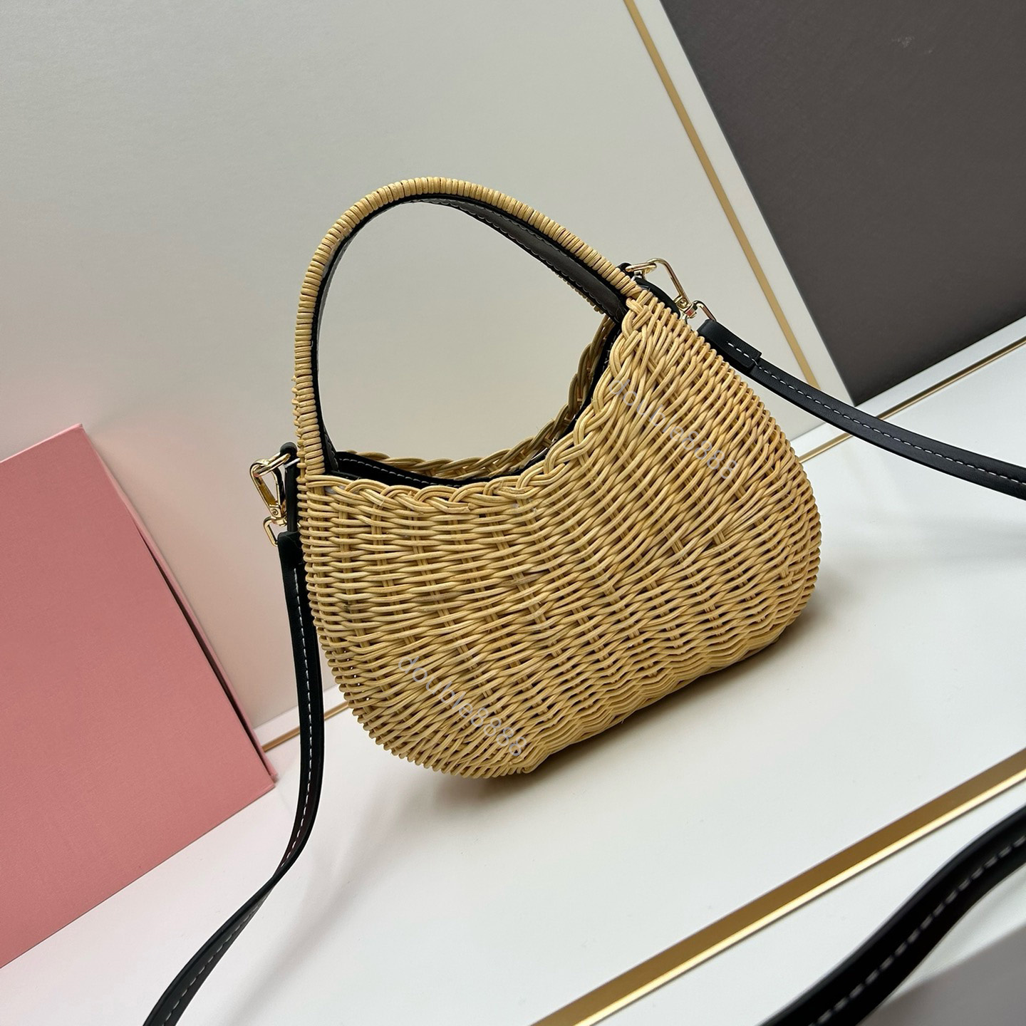 Summer beach Raffias Designer Women wicker Basket Straw Rattan tote bag handbag man Fashion Clutch Crossbody Crochet travel Shoulder Bags shopping bag