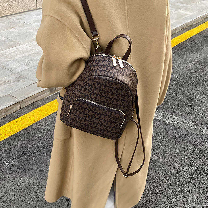 luxury designer tote bag Handbag Printed backpack for women new student backpack casual large capacity travel backpack