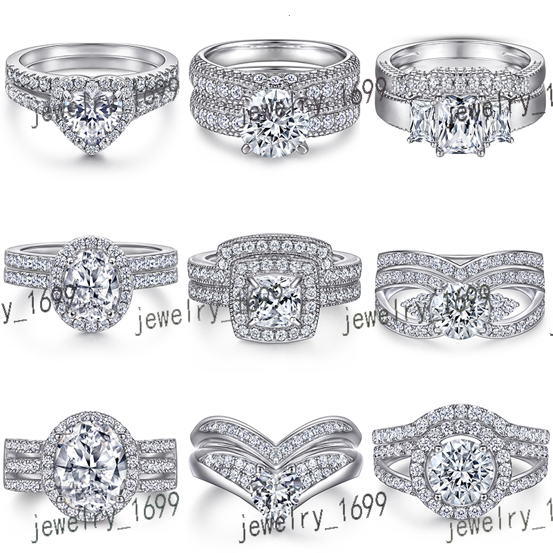 Custom Jewelry Fine Jewelry Rings for Women Jewelry Rose Gold S925 Sterling Silver Engagement Wedding 18K Silver 925 Trendy CMA
