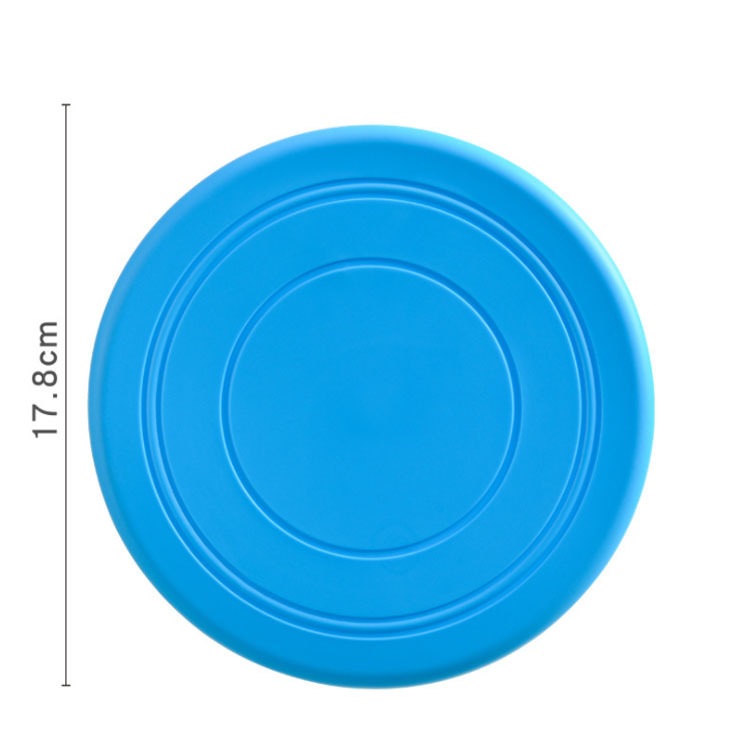 Kids Flying Disc Toy Outdoor Playing Lawn Game Disk Flyer for Kindergarten Teaching Soft Silicone Colorful Frisbee