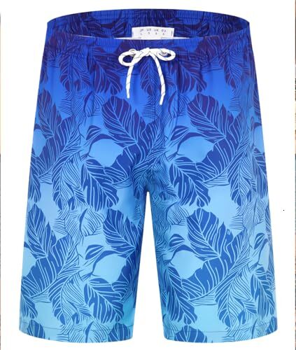 Men's Swim Trunks Dry Swimsuits Beach Bathing Suits Swim Board Shorts Fashionable printed shorts