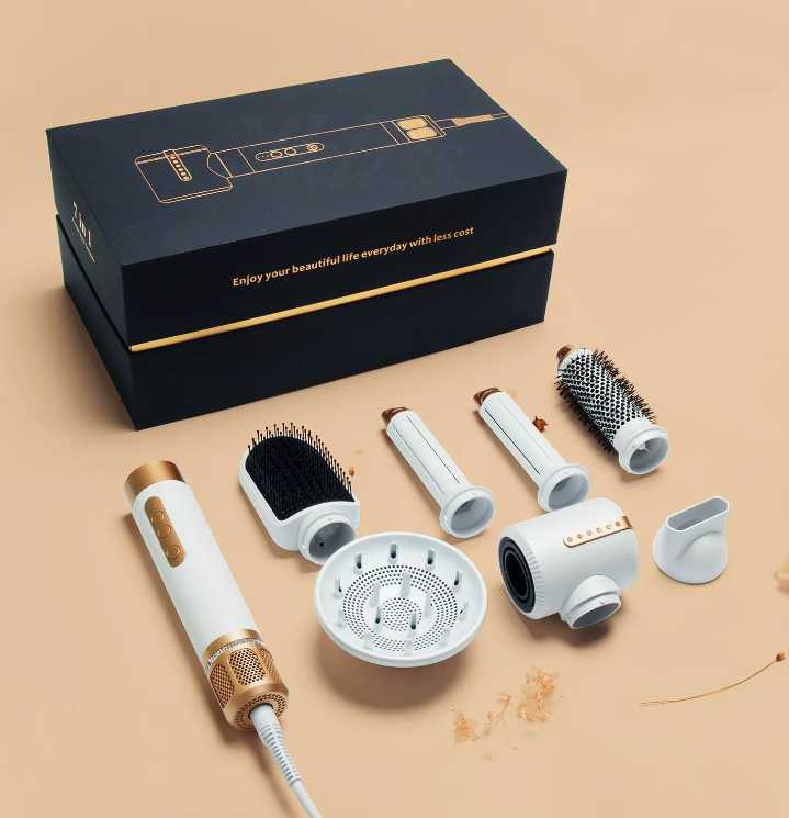 Curling Irons Bopcal Styler 1200W Negative Ion AirwrapPowerful Hair Dryer Brush Multi-Styler with Auto-Wrap Curlers z250304
