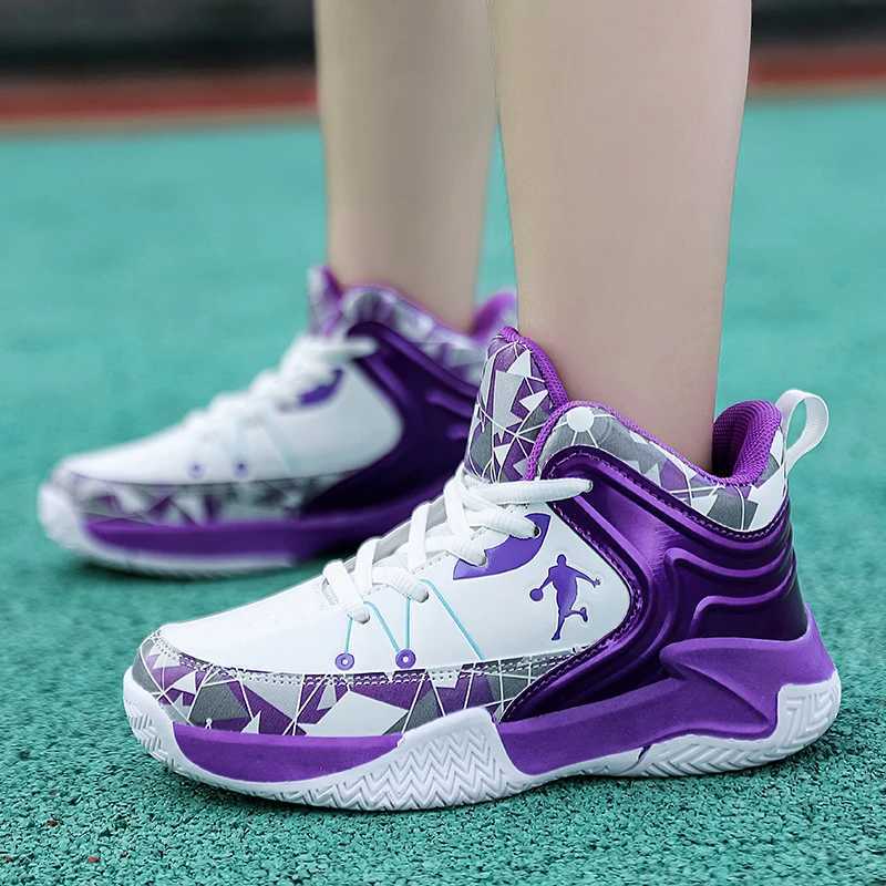 New Arrival CHIldrens sports shoes basketball shoes anti slip outdoor cheap sports shoes T250317