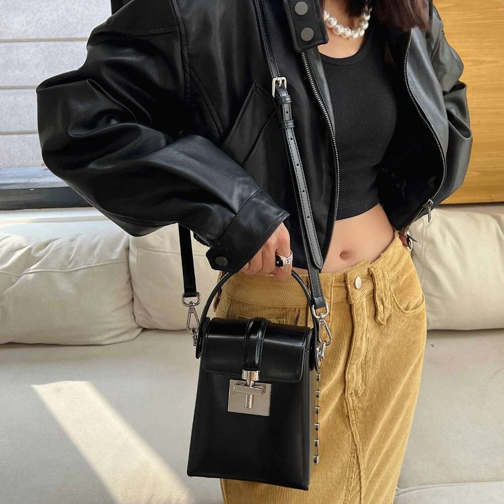 Women's Bags Designer Woman Genuine Leather Shoulder Phone Purses Minit Tote Crossbody Messenger Saddle Bags