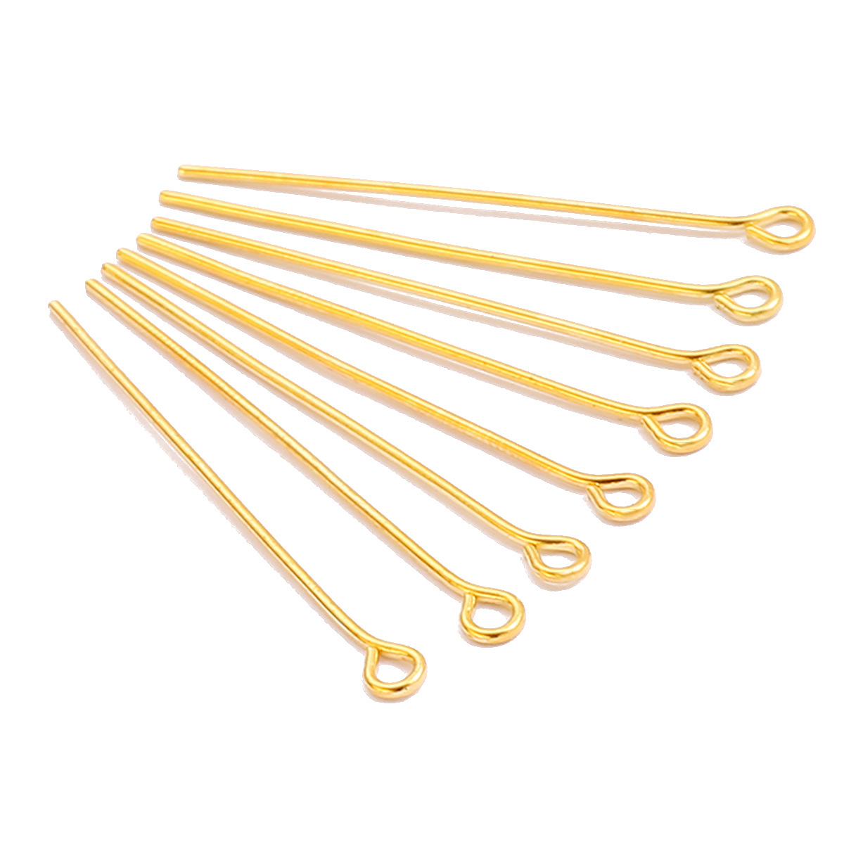 Durable 100-Pack Stainless Steel Headpin Collection for Jewelry Artists and DIY Enthusiasts