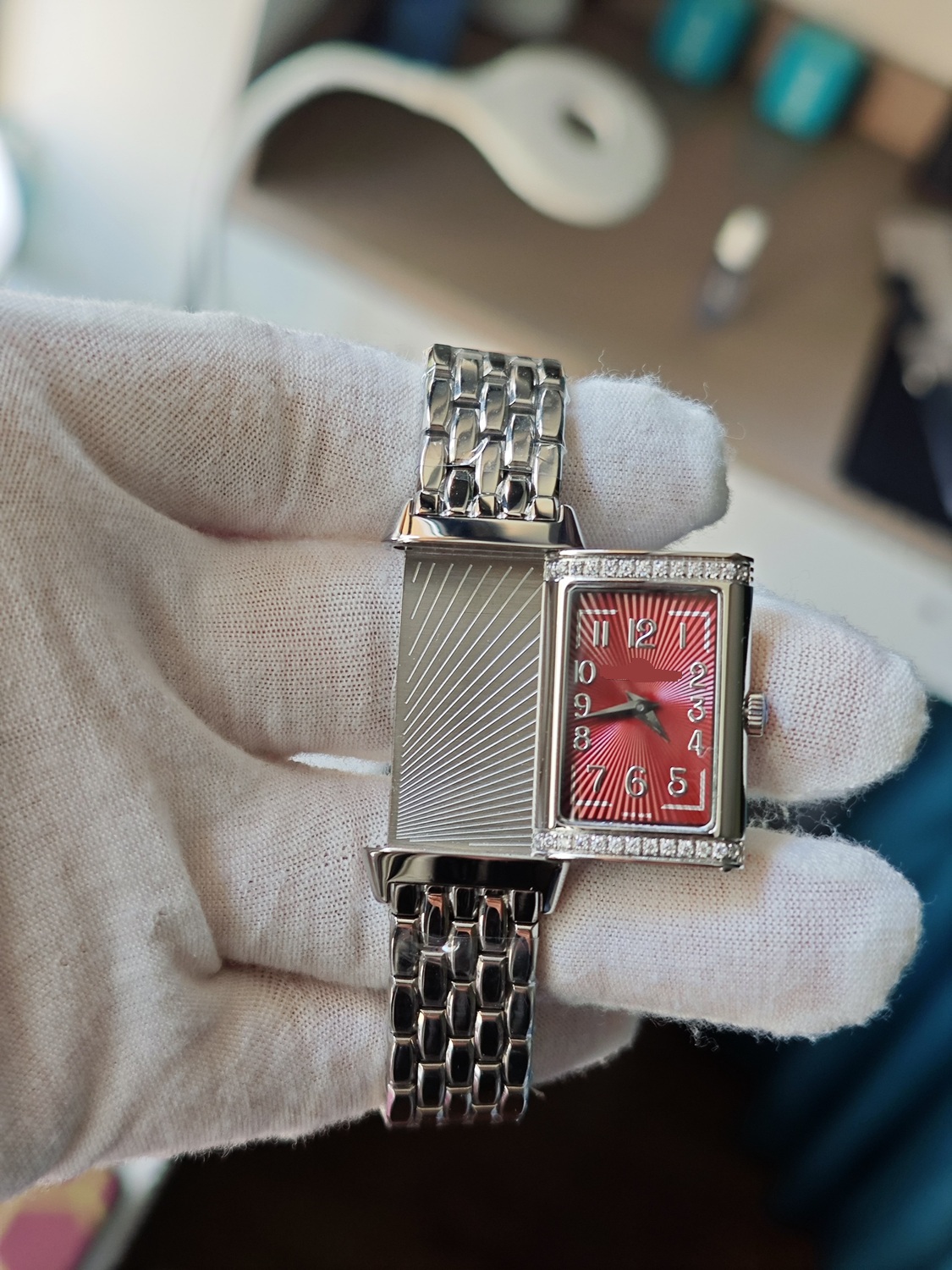 NEWEST small 20x29mm women watch Reverso Ultra Thin lovers marry Stainless Steel vintage lady Edition Quartz high quality girl waterproof wristwatch birthday gift