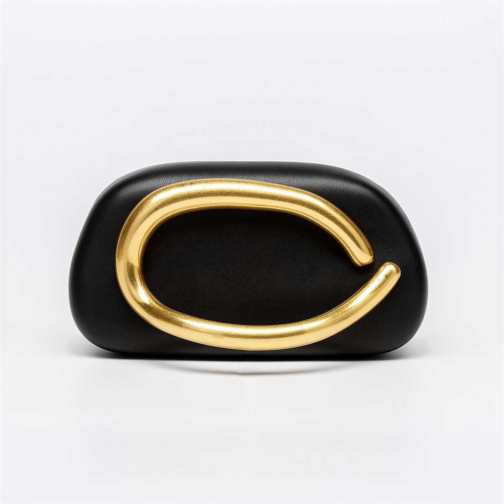 Handmade Gold Closure Box Clutch Women Evening Wedding Mini Female Wallets Party Cute Purse Bag Handbag Z250317