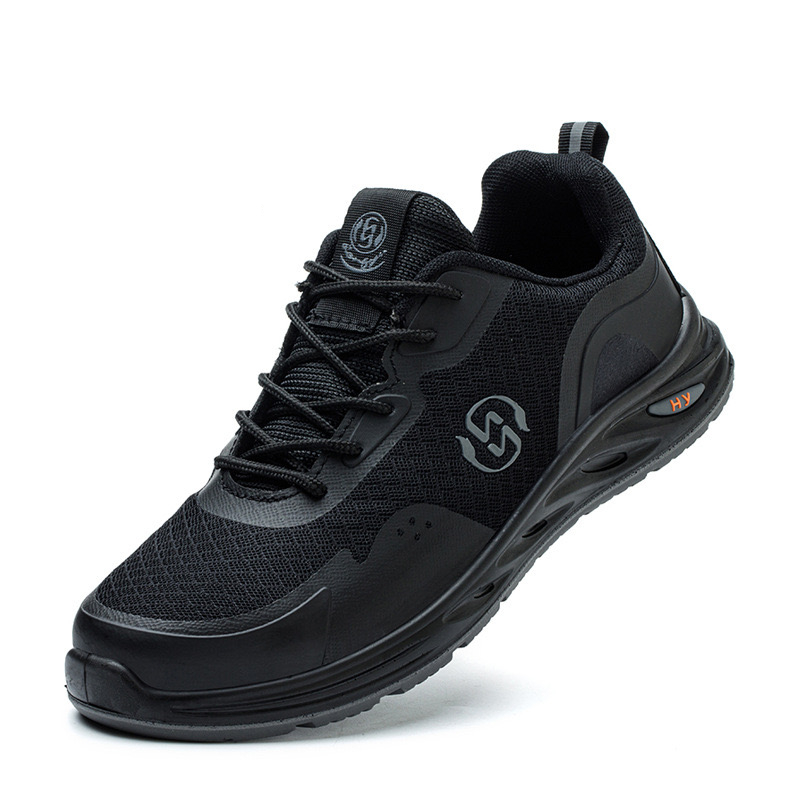 men work steal New toe safety sneaker large size construction anti-puncture outdoor sports light shoes 220322