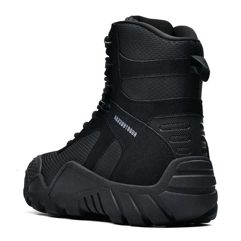 New Men Tactical Boots Lace Up Waterproof Climbing Hiking Shoes Motorcycle Training Army High Quality Hunting Unisex Desert Boot