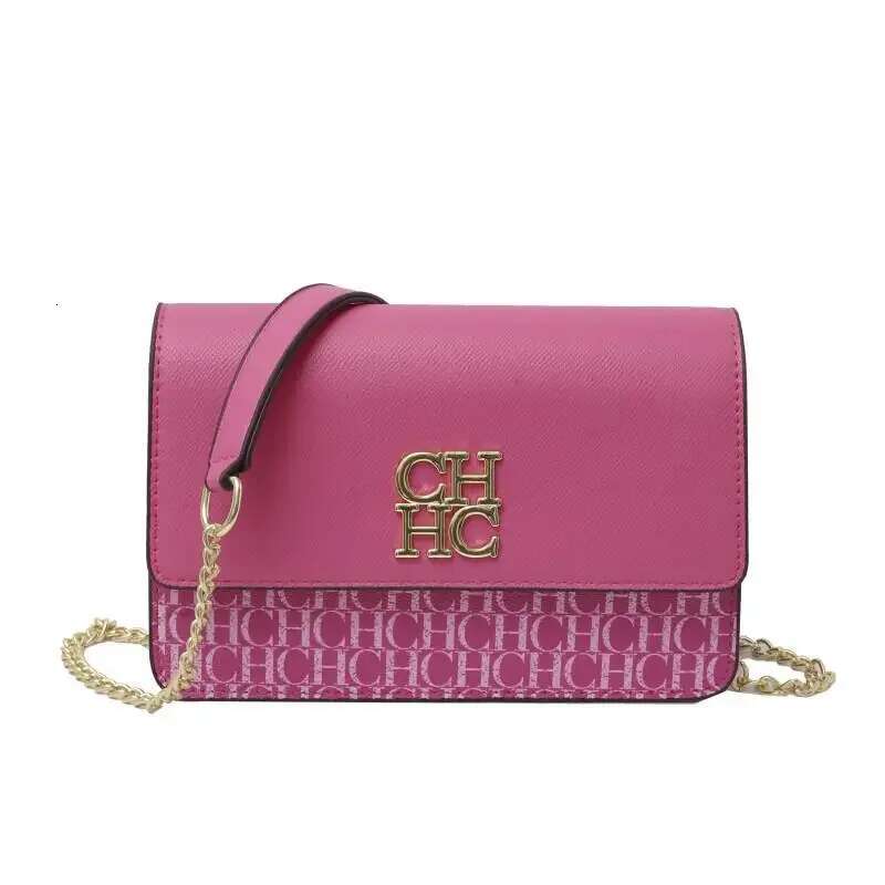 CH Pure Color Design Classic Crossbody Fashion Brand hot Multi Emed Handbag Ladies Shoulder Bag