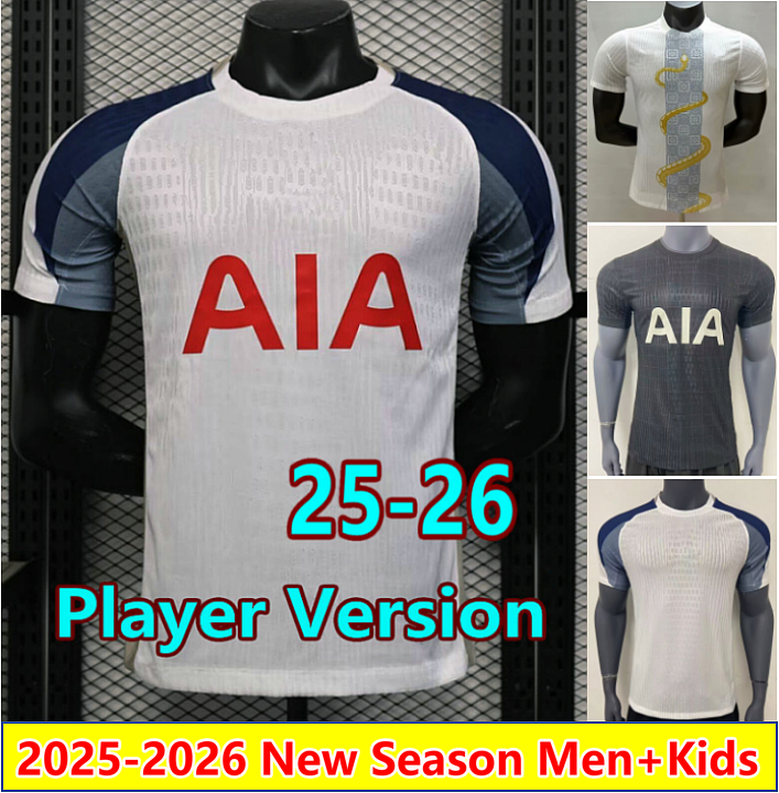 fans player 25 26 MADDISON soccer jerseys KULUSEVSKI BISSOUMA SON DANSO maillots 2025 2026 home away SOLANKE RICHARLISON BENTANCUR football shirt men kids uniforms