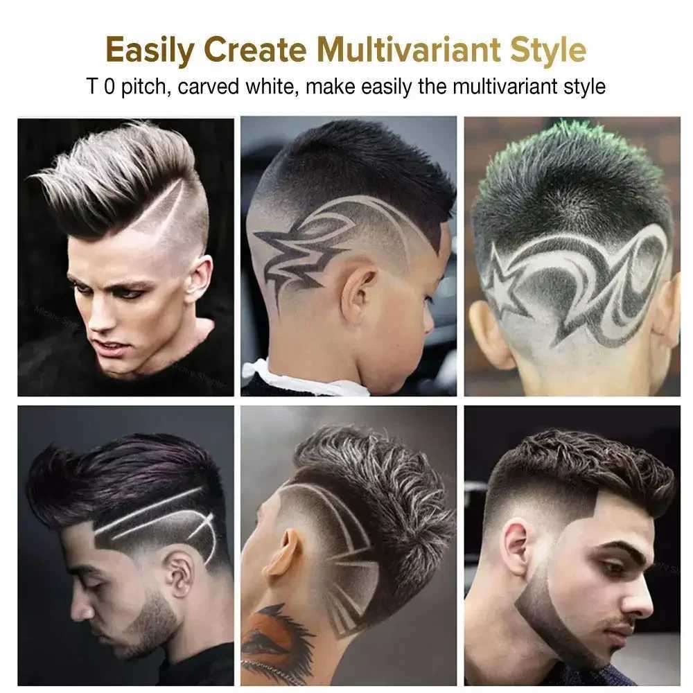 Latest MADE SHOW M6 Professional Mens All Metal Hair Clipper 7200rpmXJ250317 C260312