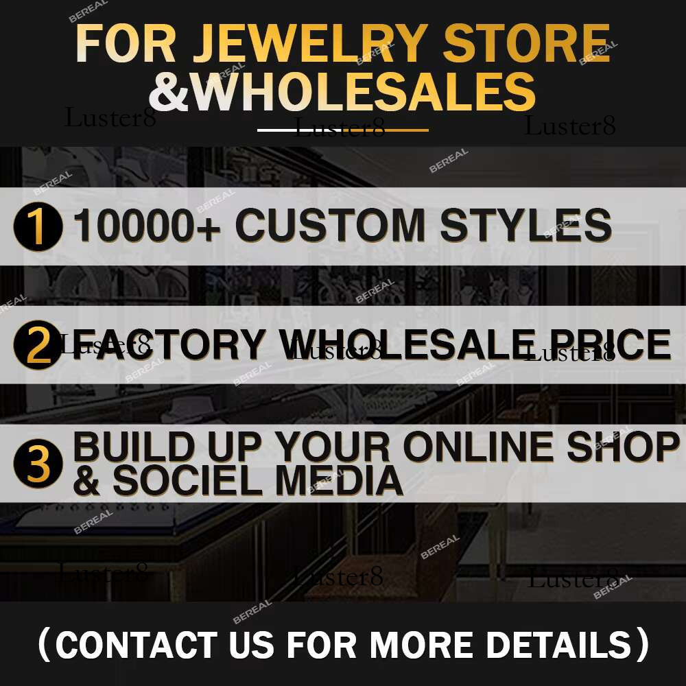 Wholesale 8MM 10MM 12MM 14MM Moissanite k Chain Necklace Men Hip Hop Iced Out Vvs Dia Sier Cuban Bracelet