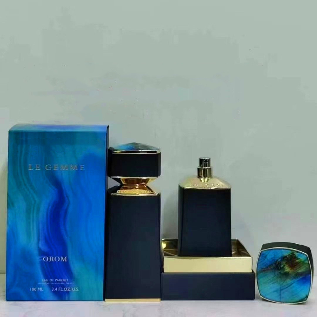 Le Gemme Perfume OMOR Blue Jewelry YASEP AMBERO EMPYRV Fragrance 100Ml Eau De Parfum Men Woman Perfumes Long Lasting Smell EDP Cologne Spray