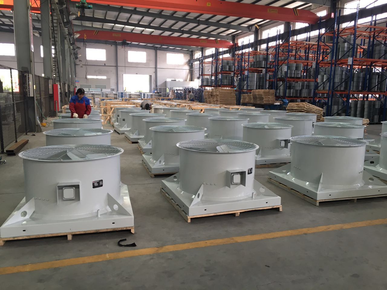 High-Quality All-Aluminum Construction Roof Exhaust Fan