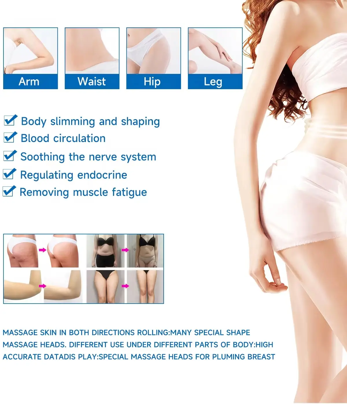 High Frequency G8 G5 Vibrating Body Slimming Machine Fitness cellulite Fat Reduce Shaping Massager Weight Loss Slimming