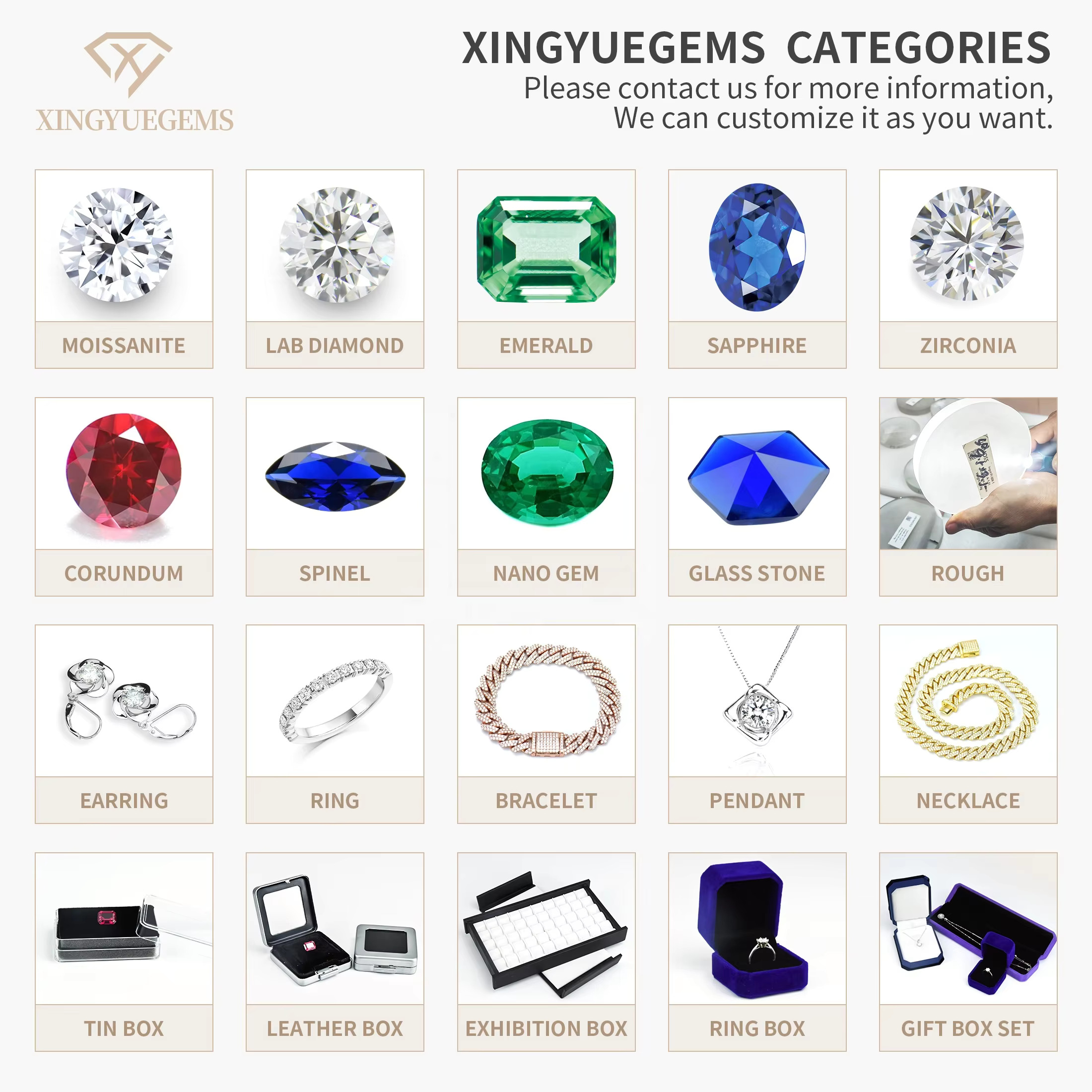 Custom Color Hip Hop S925 Silver 2-6mm Gra Vvs Lab Diamond Fine Necklace Moissanite Mossanite Jewelry Tennis Chain for Man Women