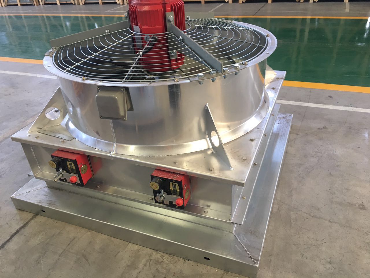High-Quality All-Aluminum Construction Roof Exhaust Fan