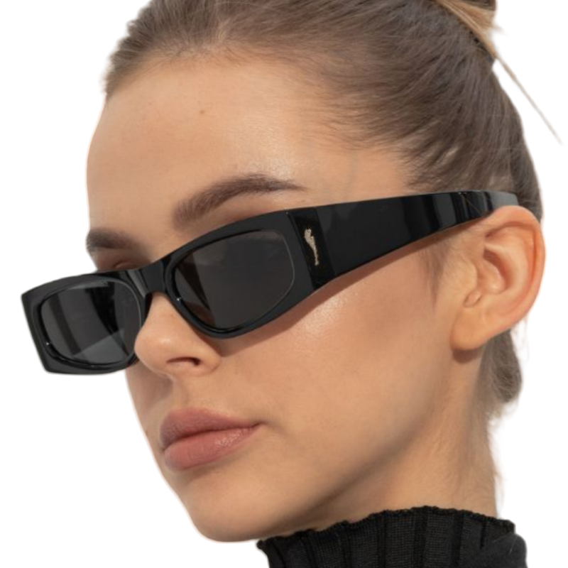 Designer sunglasses for women large frame letter temples glasses outdoor leisure travel shopping high quality beach seaside fashion sunglasses With original box
