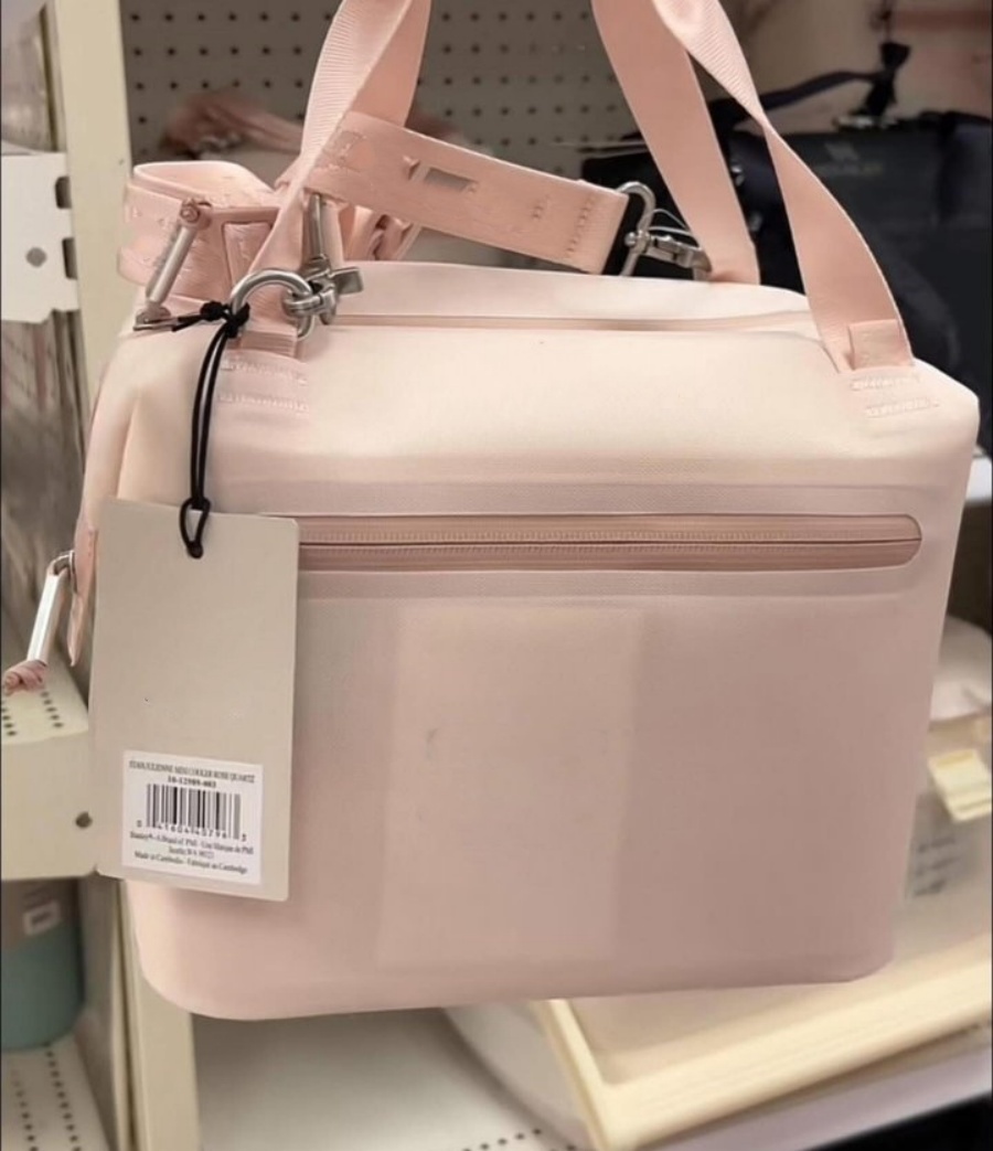 In Hand Lunch Bags All Day Julienne Mini Soft Cooler Box Carry-All for 40oz Cup Crossbody Bag with Phone Pocket for Cups Accessories 0402