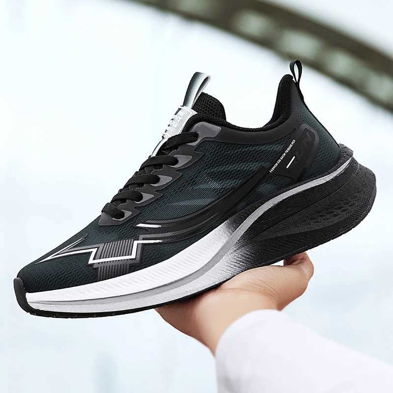 Xtep Mens Running Shoes 2025 Spring Lightweight Soft Cushion Wear resistant Training Running Shoes Y250320