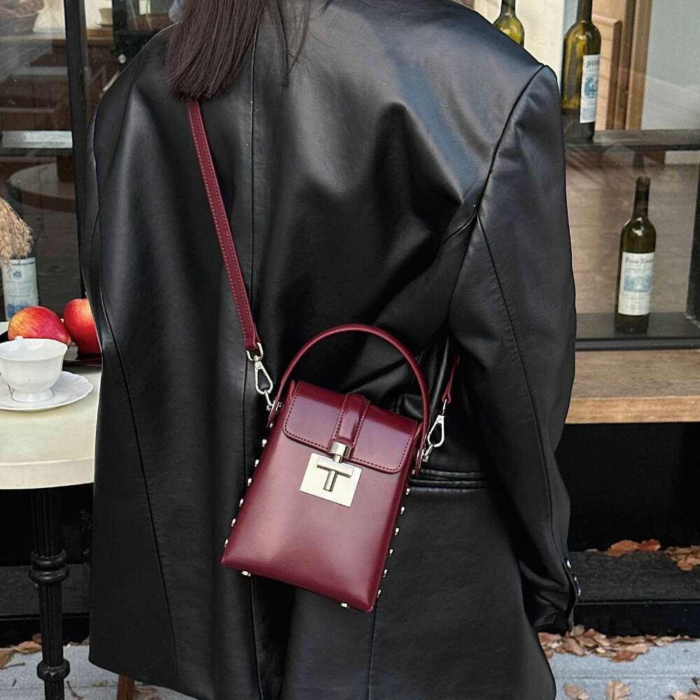 Women's Bags Designer Woman Genuine Leather Shoulder Phone Purses Minit Tote Crossbody Messenger Saddle Bags