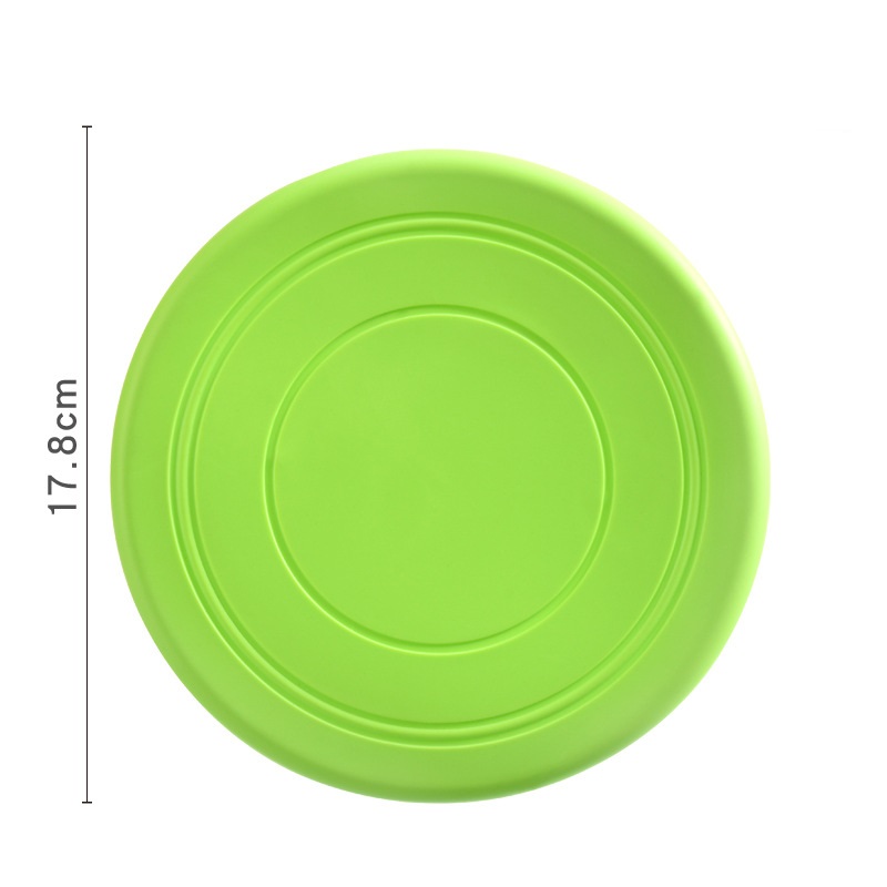 Pet Toy Dog Frisbee Pet Interactive Training Frisbee Floating Water Biting Soft Frisbee Pet