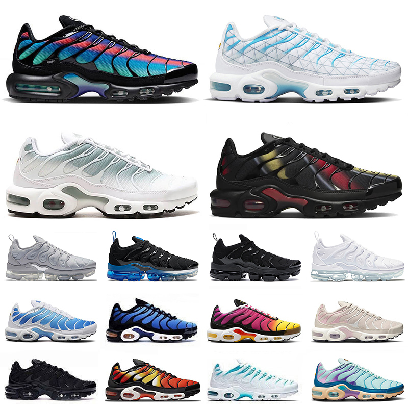 Tn Plus Size Us 12 Running Outdoor Shoes Men Women Tns Utility Berlin Terrascape Triple Black All White tn. Rose Pink Blue Red Green France Trainers Sneakers Eur 36-48