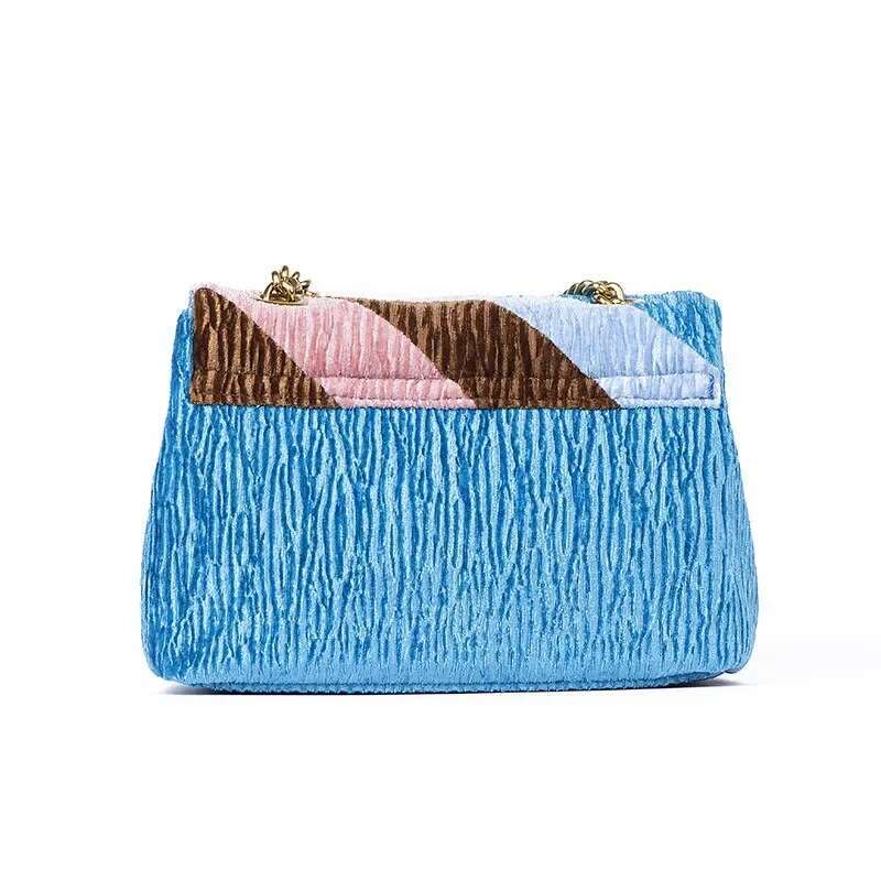 New Colorful Women's High-End Veet Crossbody Bag, Hot Selg Handbag, Shoulder Bag