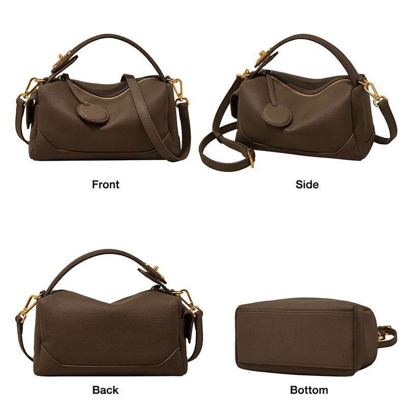 FOXER Lady Design Cowhide Shoulder Bag High Quality Women Small Handbag Brand Genuine Leather Tote Stylish Female Crossbody Bags