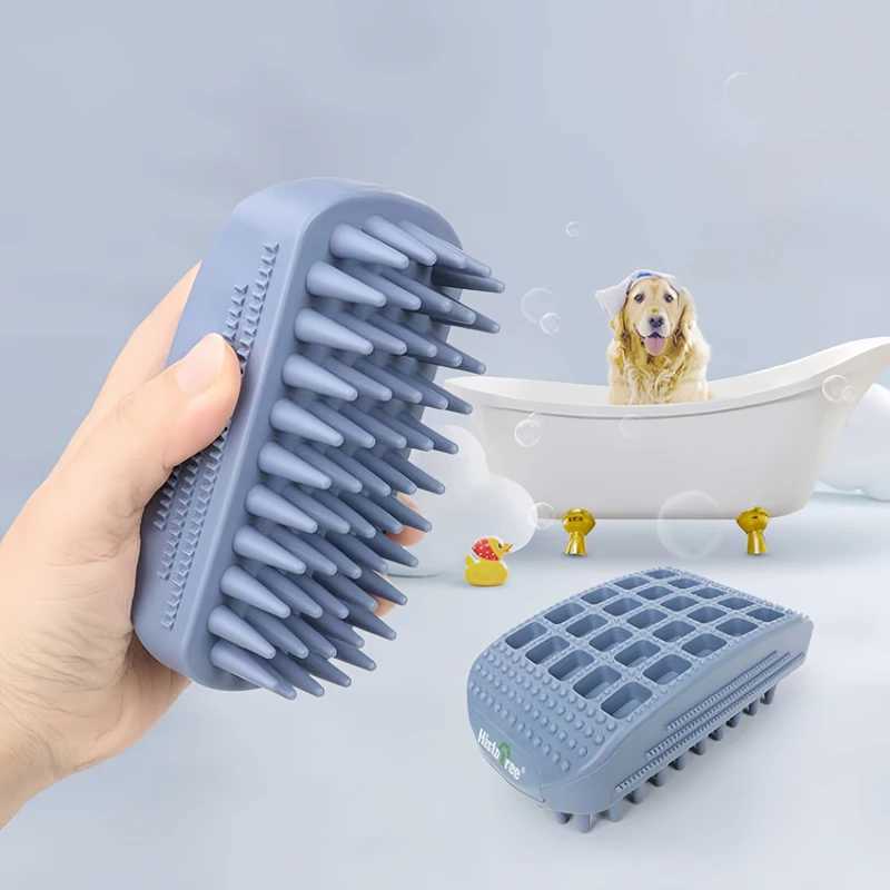 Pet grooming brush rubber comb hair removal brush pet grooming brush pet grooming brushT250317